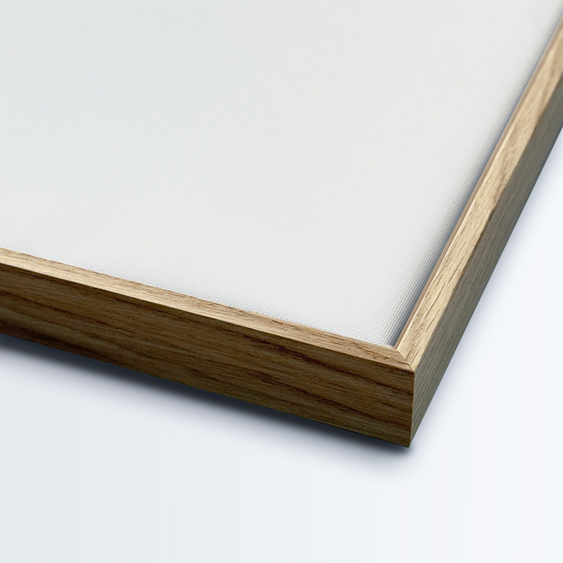 • Swedish wooden frames • Thin profile that emphasizes the art