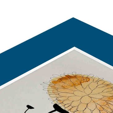 Blue mat