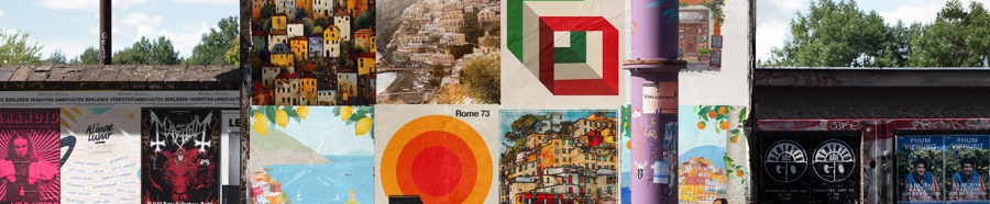 Itálie Posters & Art Prints