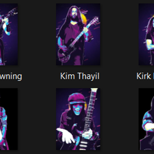 Guitarist Style Retro