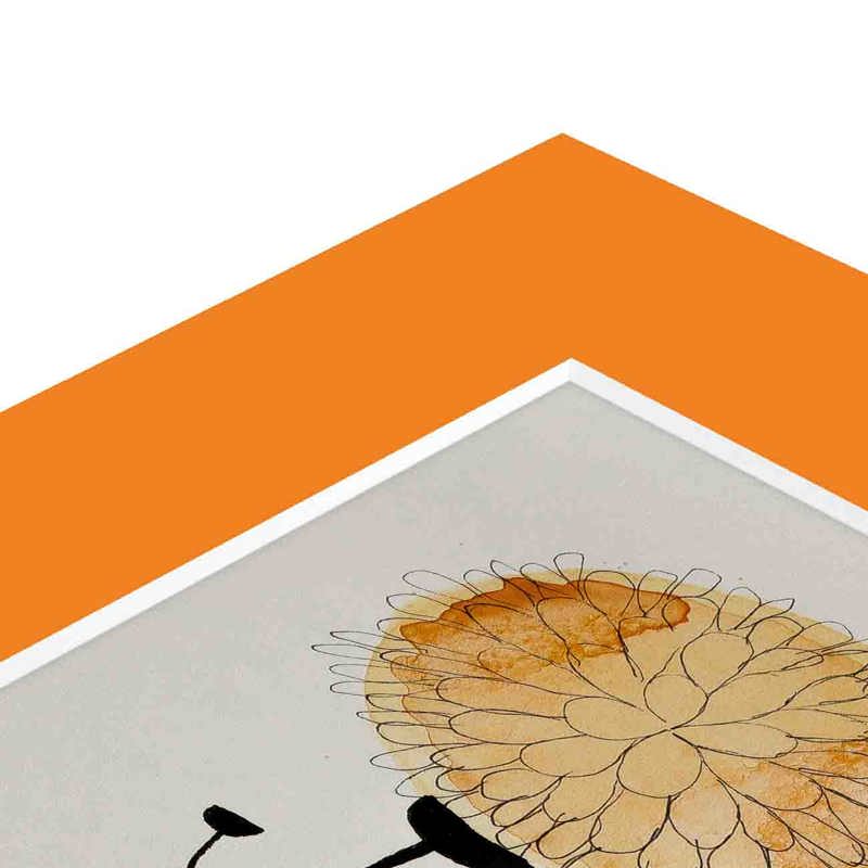 Orange mat