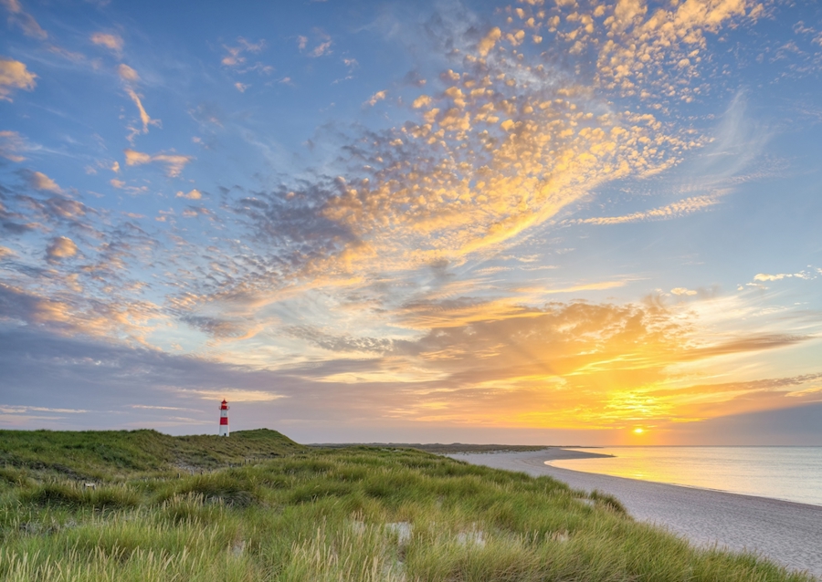 Sylt Ellenbogen in the evening