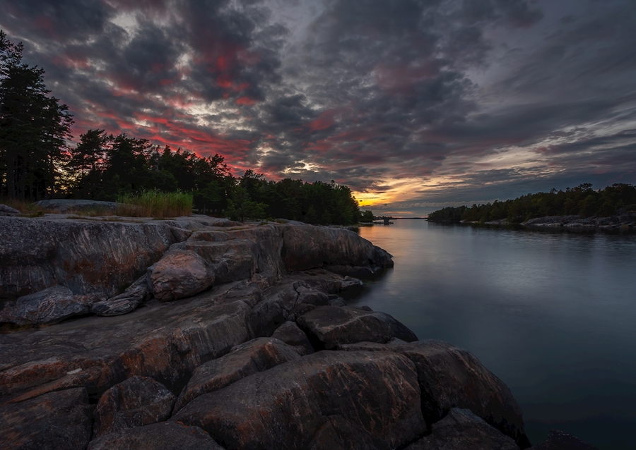  Sunset by the Baltic Sea