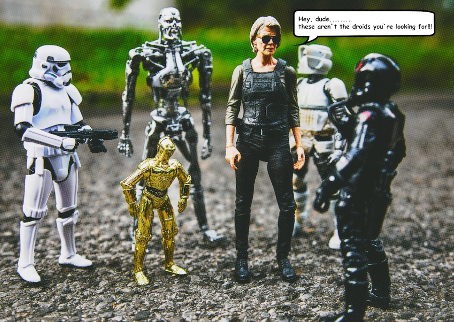 These aren't the droids…