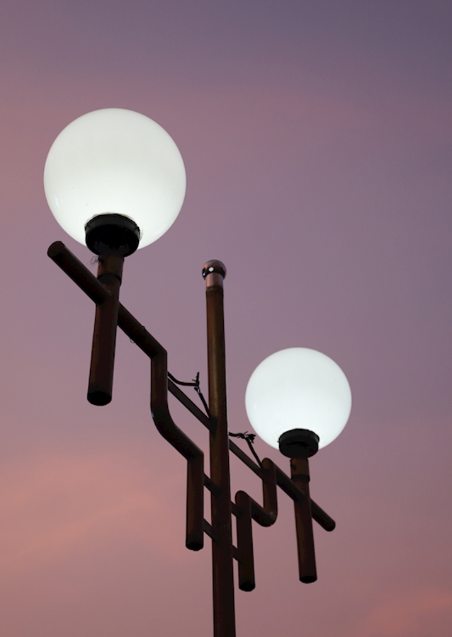 Stadtlicht am Abend