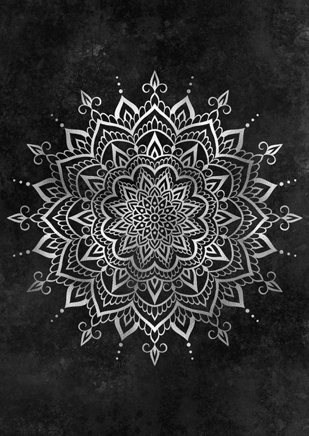 Mandala Silver l
