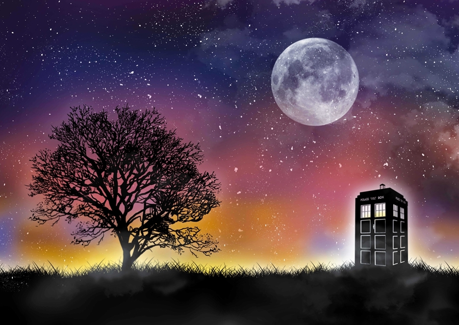 Tardis landscape