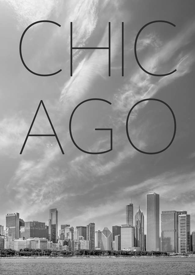 Panorama Chicaga a text