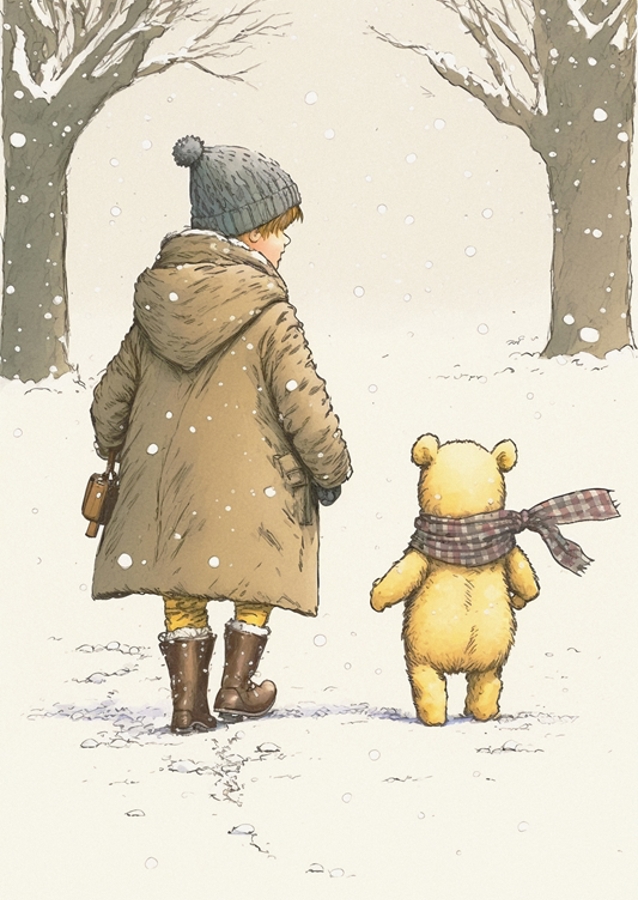 Winnie-the-Pooh Winter Walk