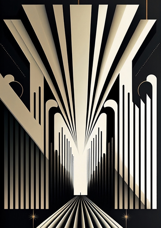 Symphony of Lines - Art Deco