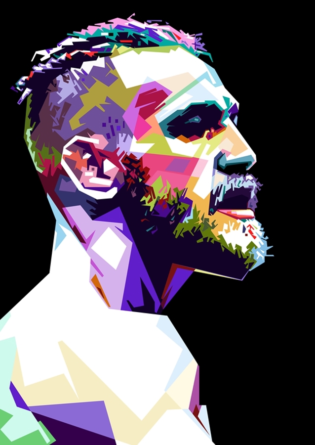 WPAP style Conor McGregor 