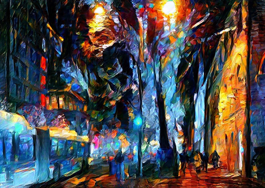 Notte nella grande città