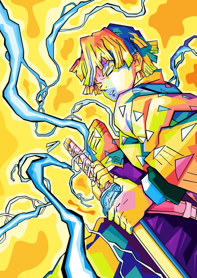 Zenitsu pop art