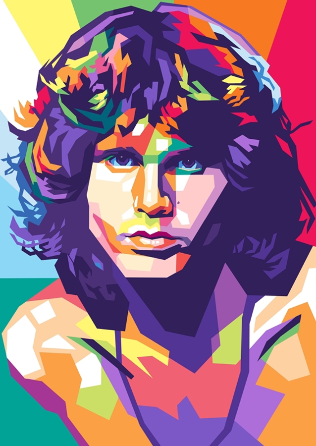 Jim Morrison Pop Art