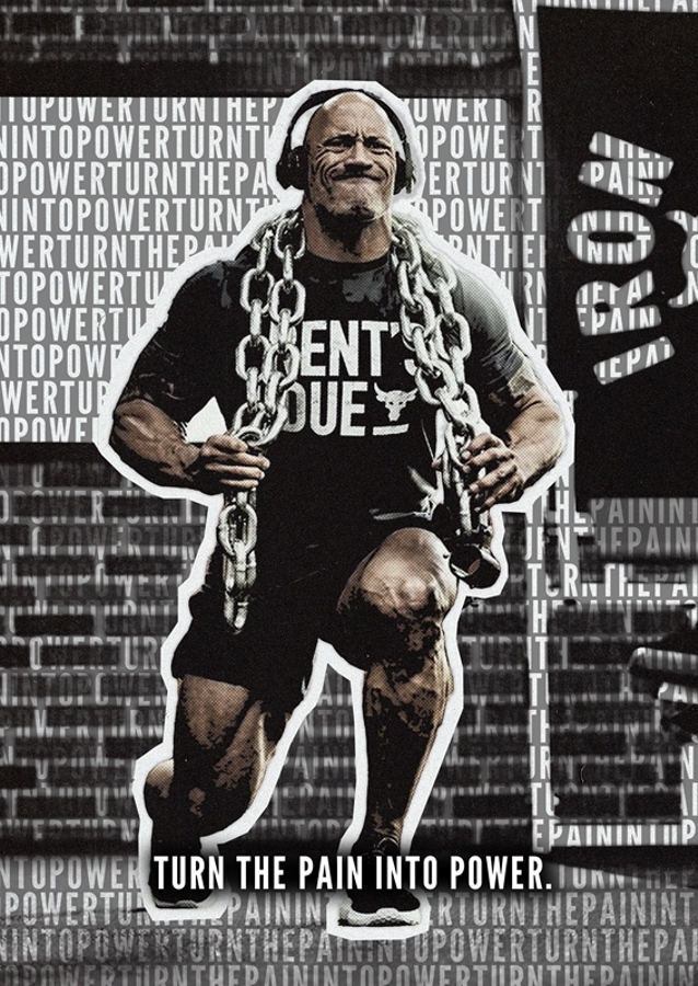 Rock motivationer plakat