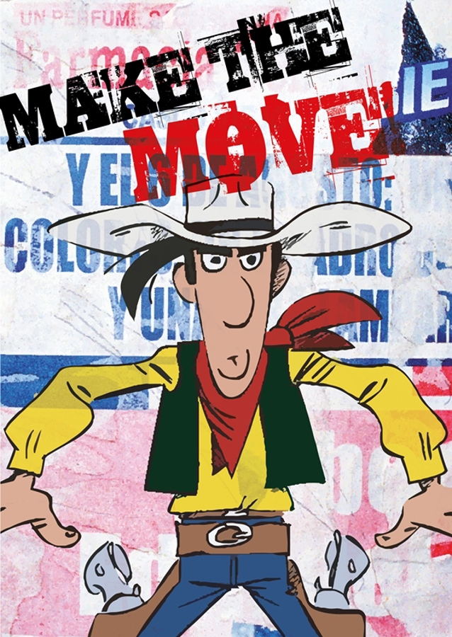 pop art - lucky luke