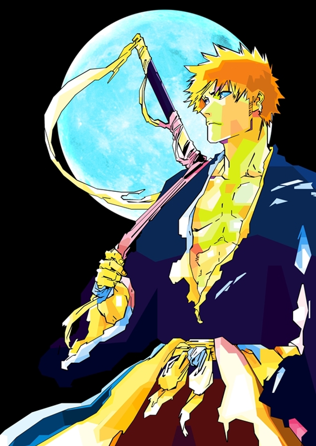 Kuroszaki Icsigó pop art