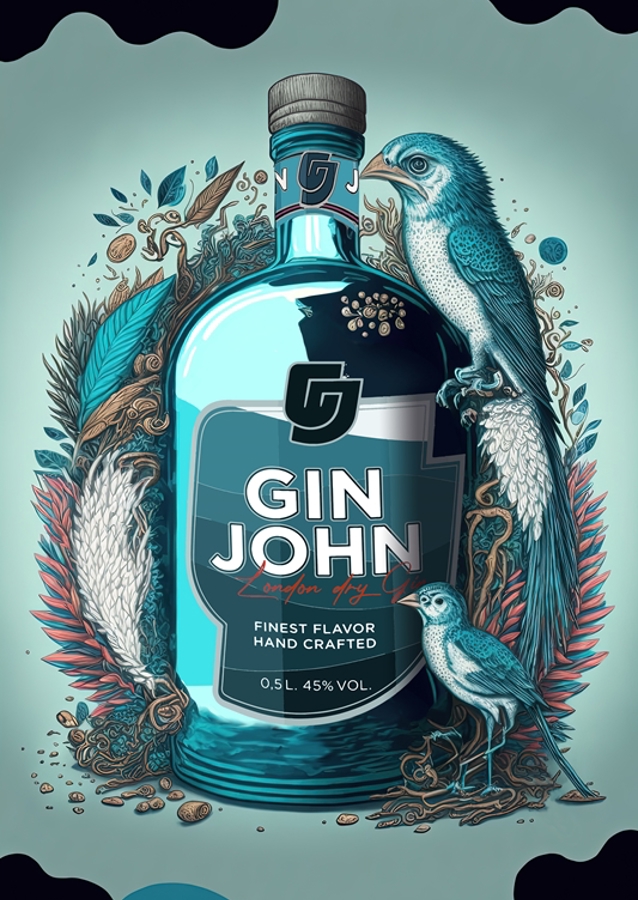 GIN JOHN 50er JAHRE