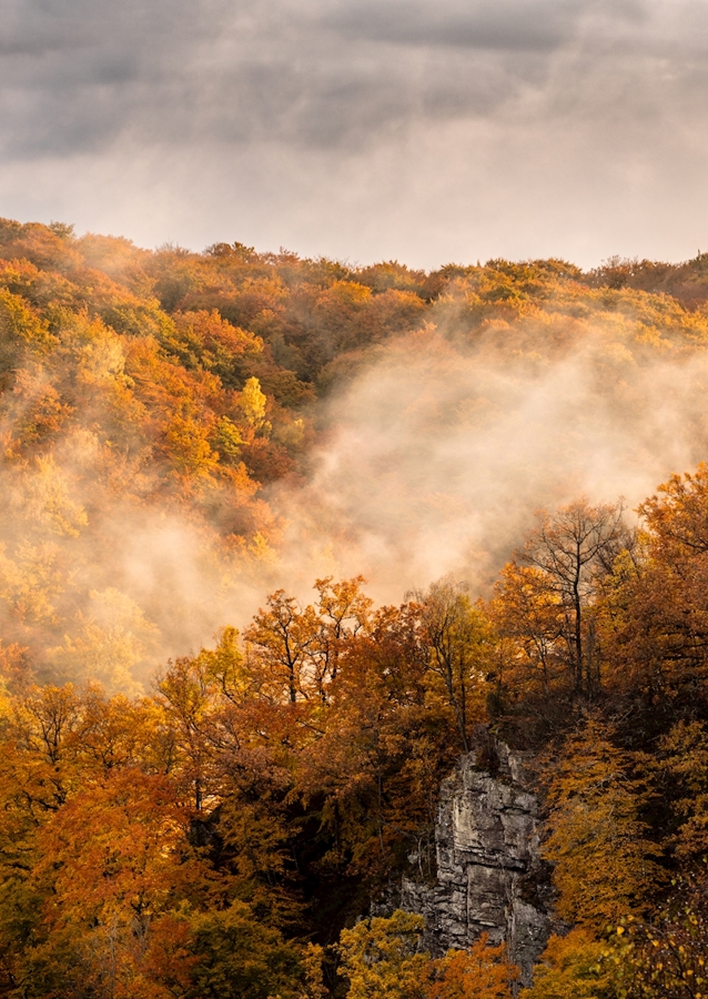 Höstutsikt från Kopparhatten