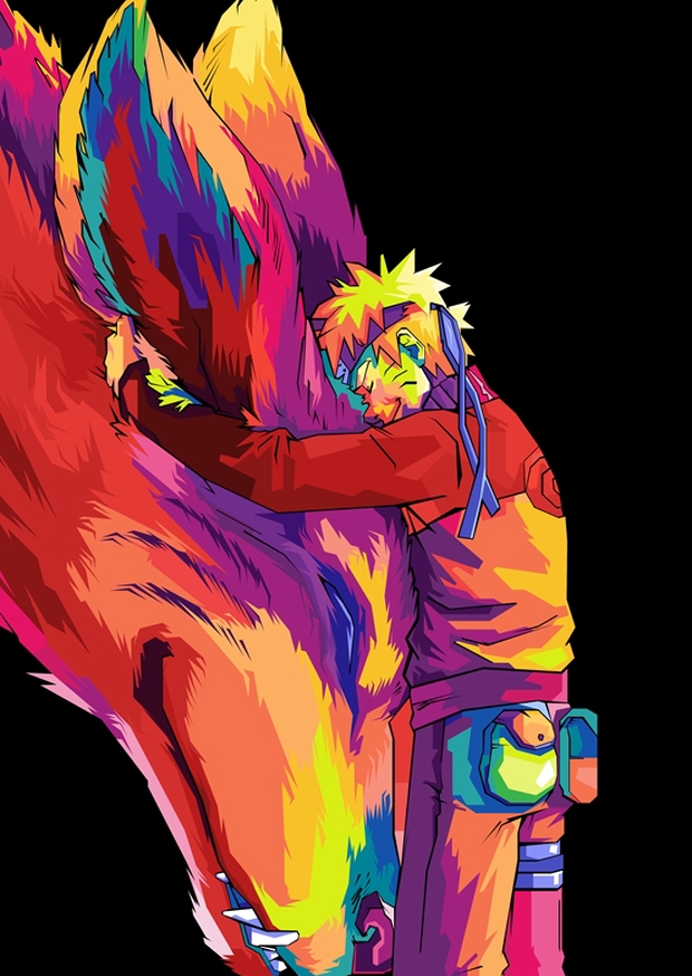 Uzumaki Naruto pop art