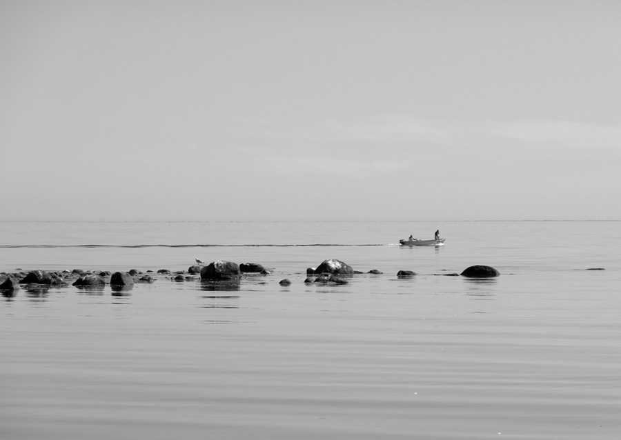 Auf einem Angelausflug