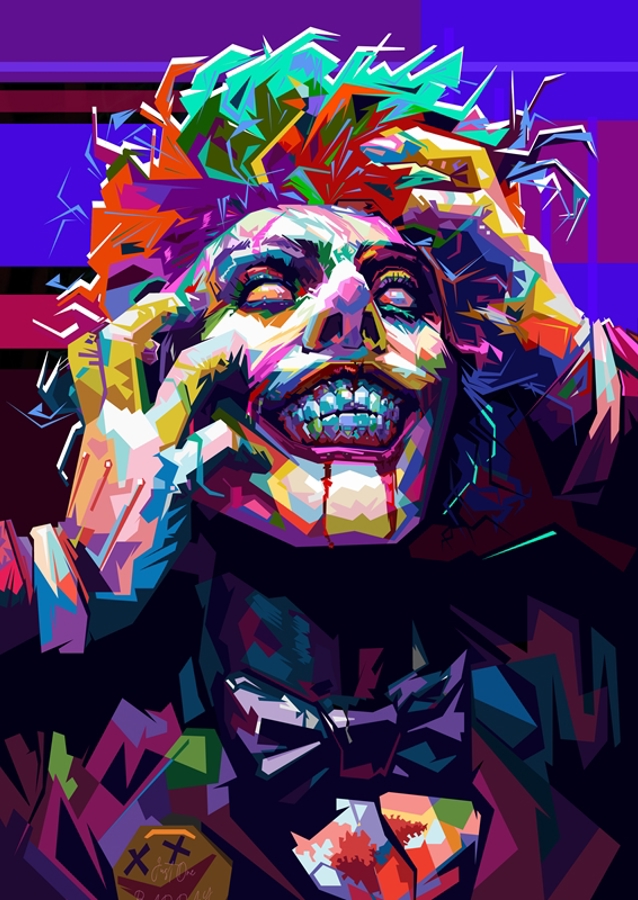 Joker Wpap Pop Art