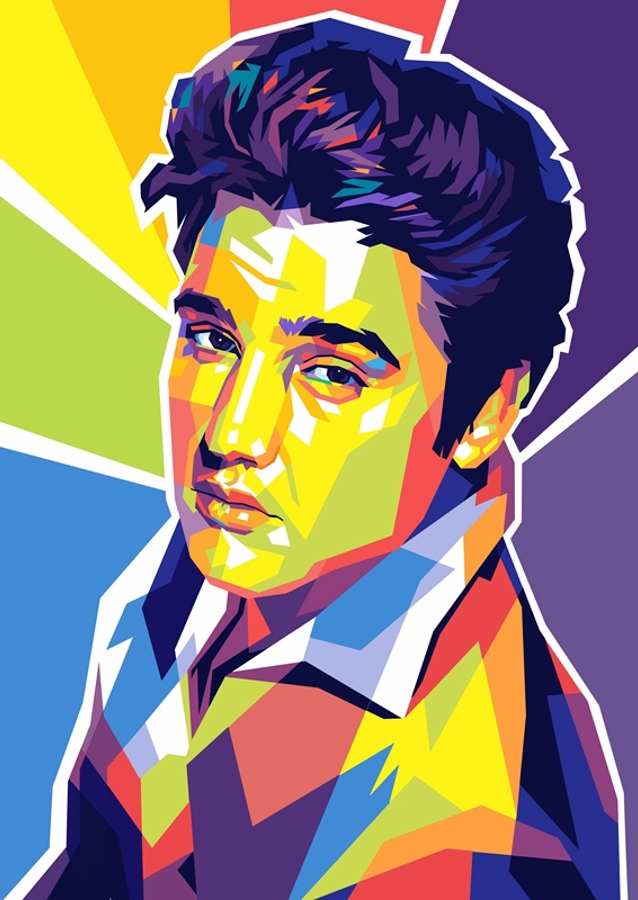 Elvis Presley Pop Art