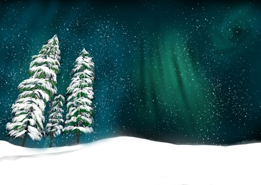 Finlands northern light