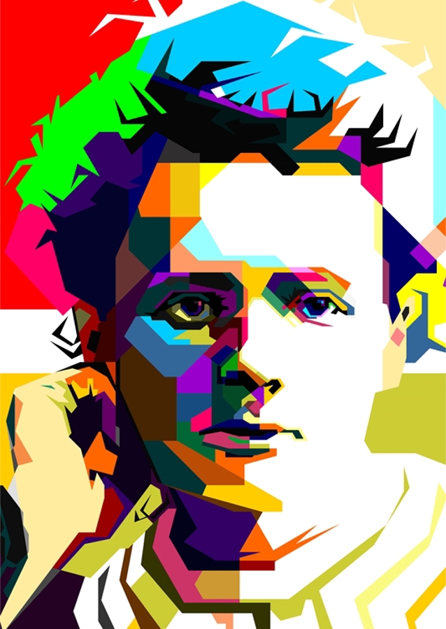 Pop Art Marie Curie Vědec