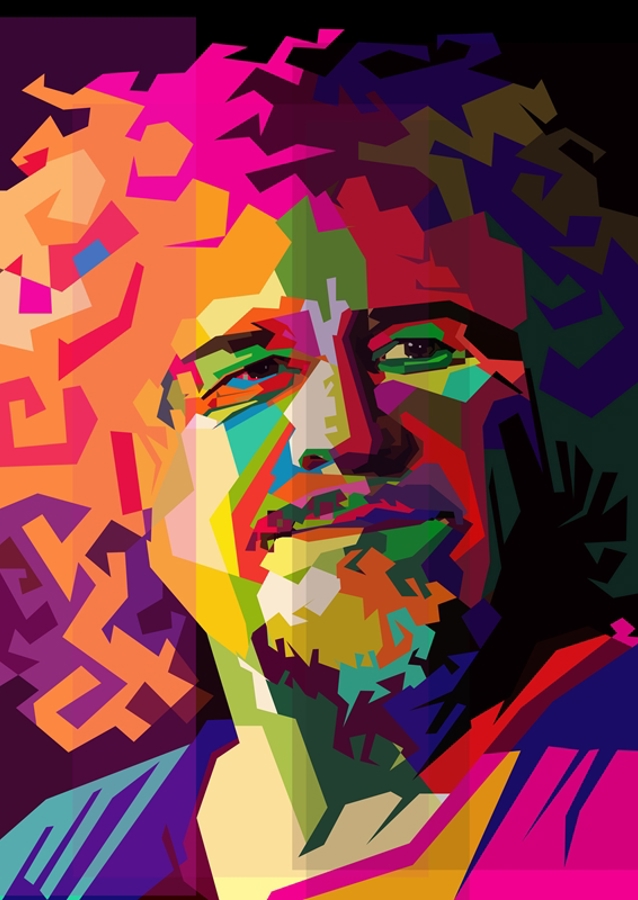 Sammy Hagar Pop Art