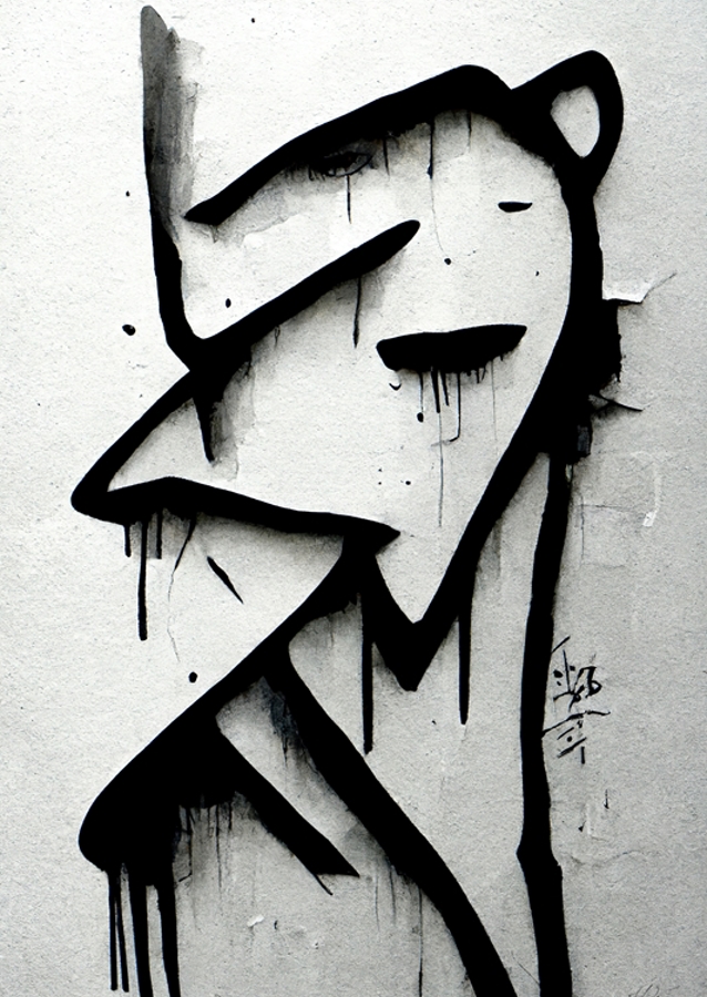 Travail au trait x Banksy