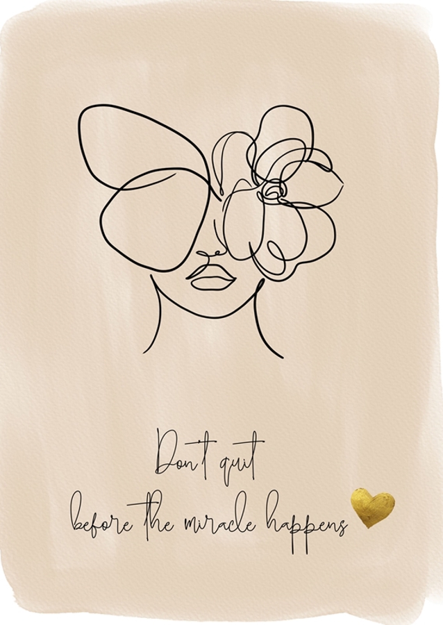 N’abandonnez pas avant le miracle 