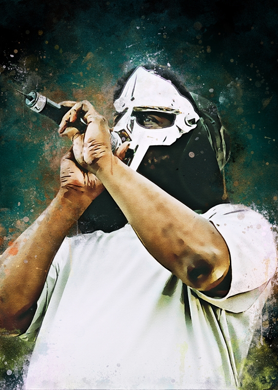 MF DOOM affiches et impressions par MUH ASDAR - Printler