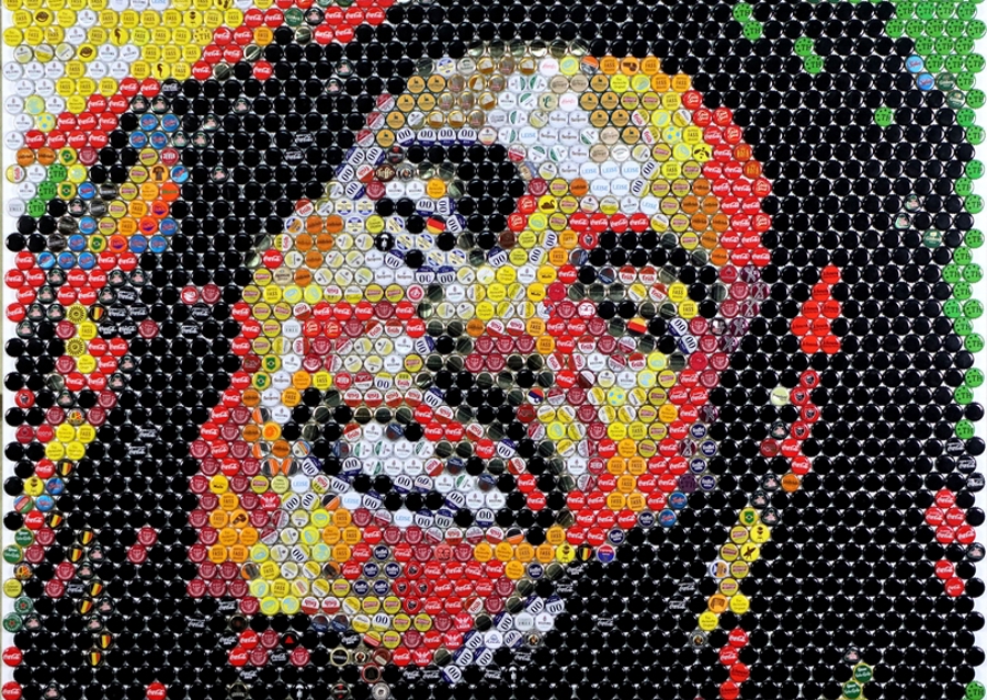Bob Marley in Kronkorken