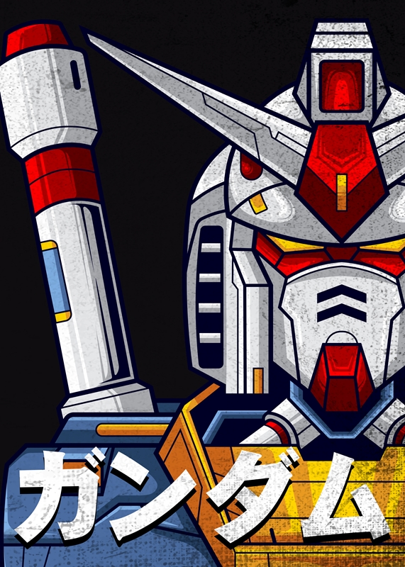 RX-78-2 Gundam Mecha posters & prints by Adam Khabibi - Printler