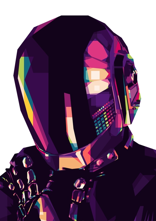 Daft Punk Pop Art 2
