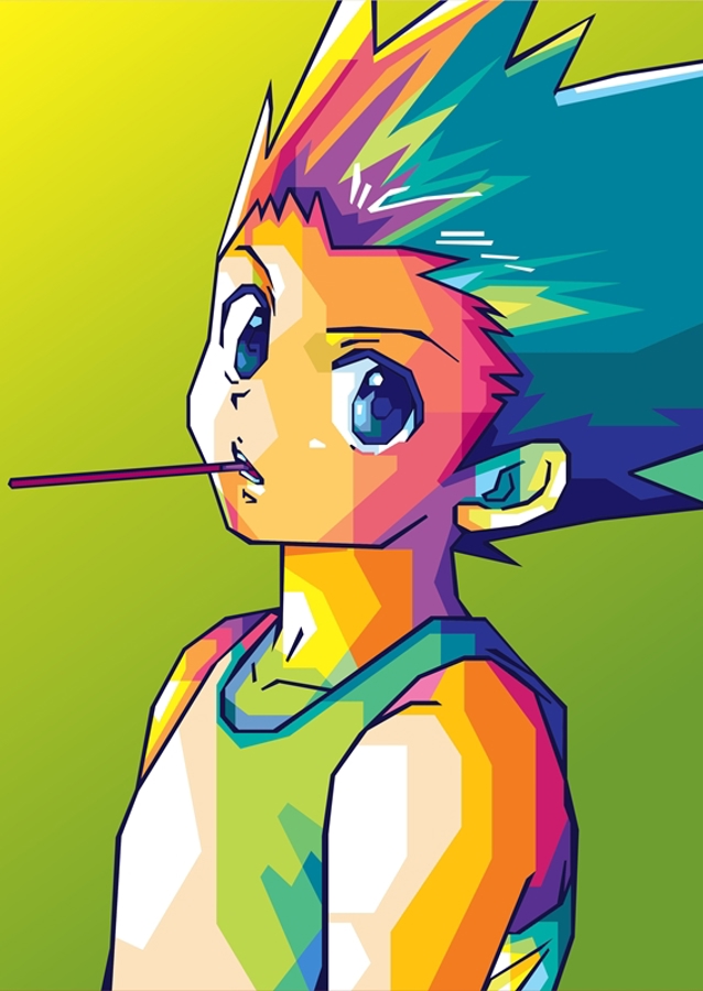Gon Freecss WPAP