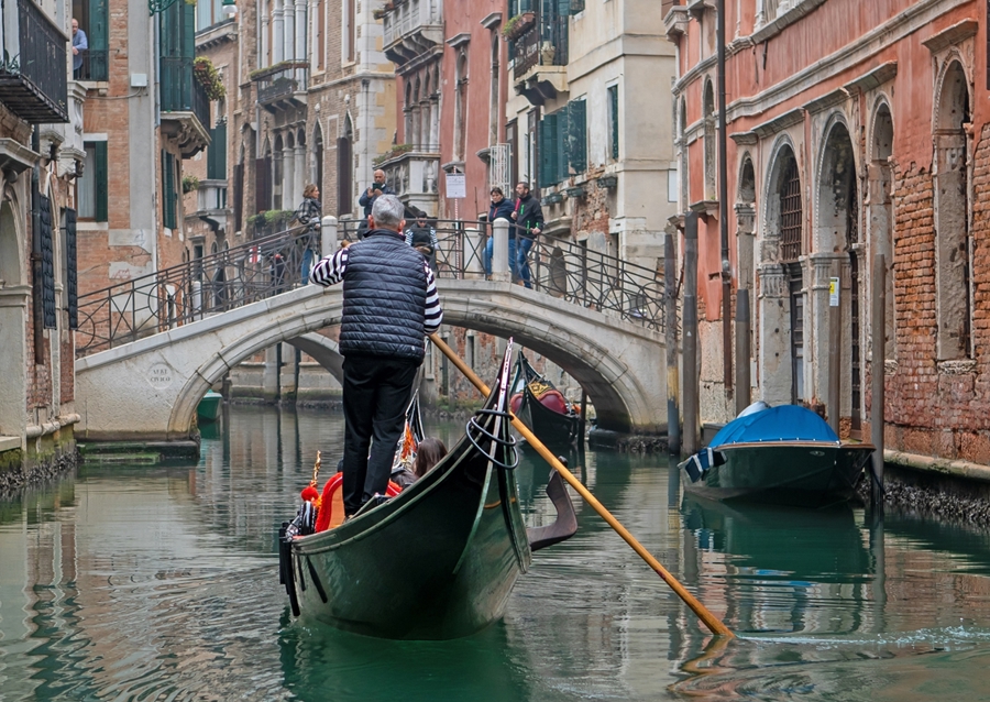 Balade en gondole à Venise 