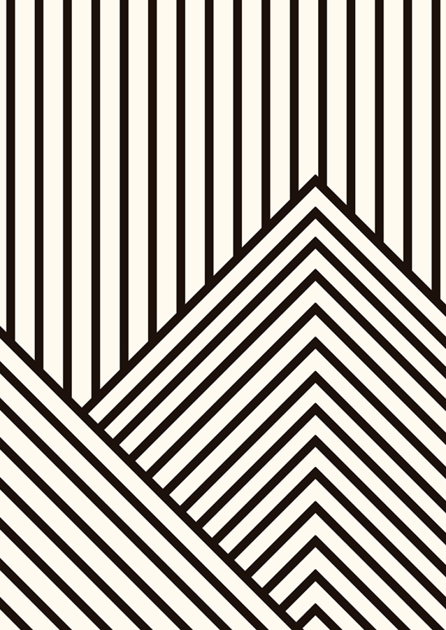 Abstrakcyjna linia artystyczna Natura