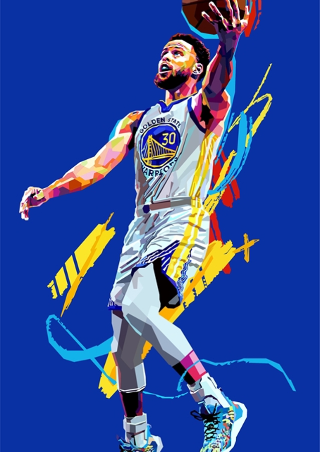 Stephen Curry Lay Up WPAP