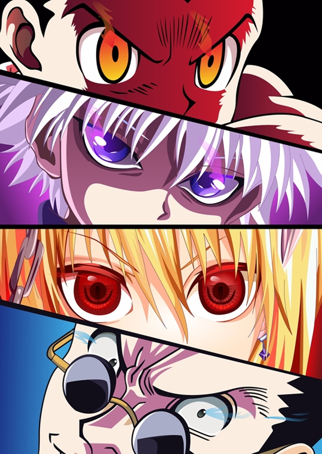 Hunter x Hunter Anime eyes
