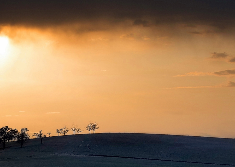 Himmel och jord och sol
