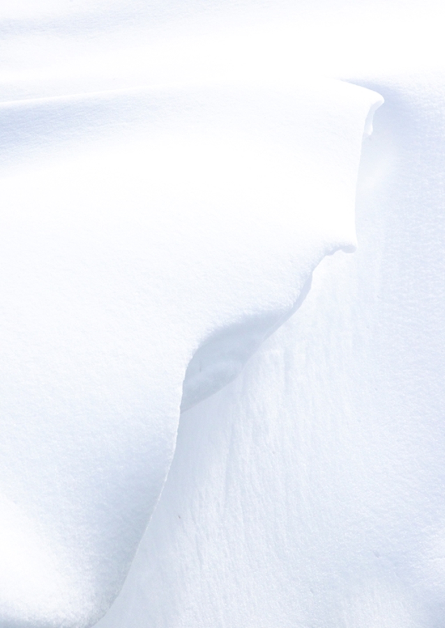 Minimalistischer Winterschnee