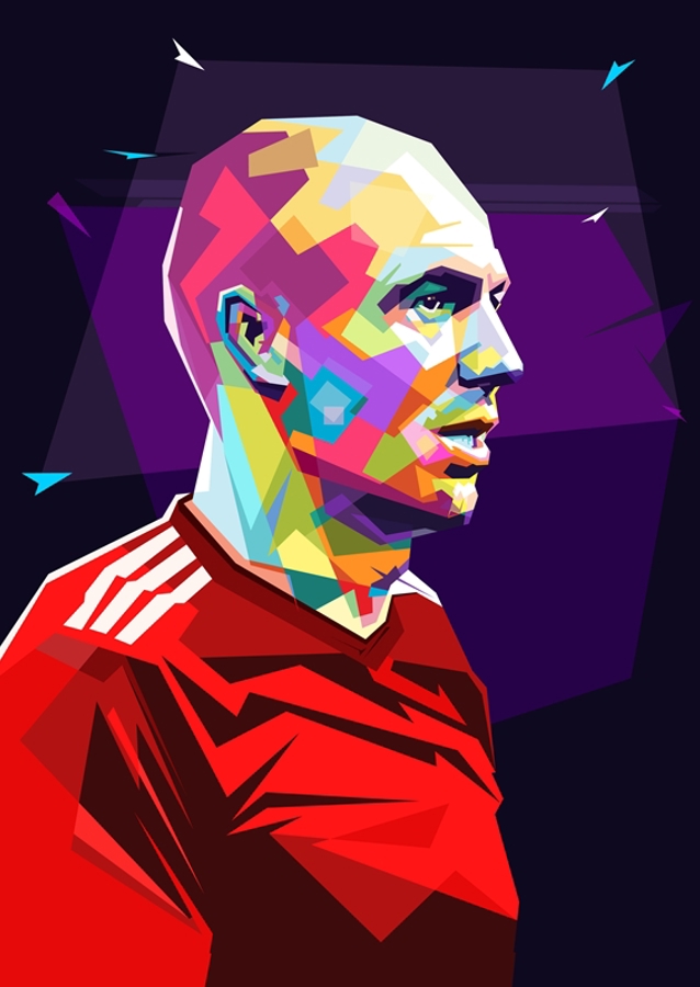 Arjen Robben style wpap
