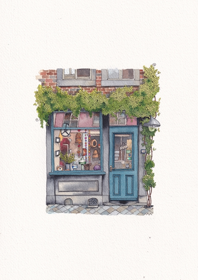 Shopfront in Maastricht