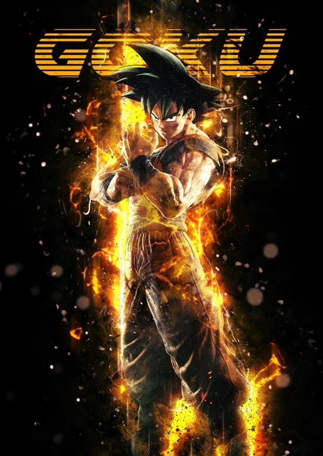 Feu de l’aura de Goku