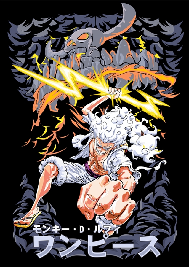 One Piece Sonnengott Nika Ruffy