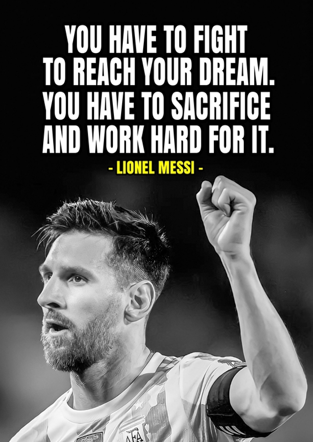 Motivational Quotes by Messi
