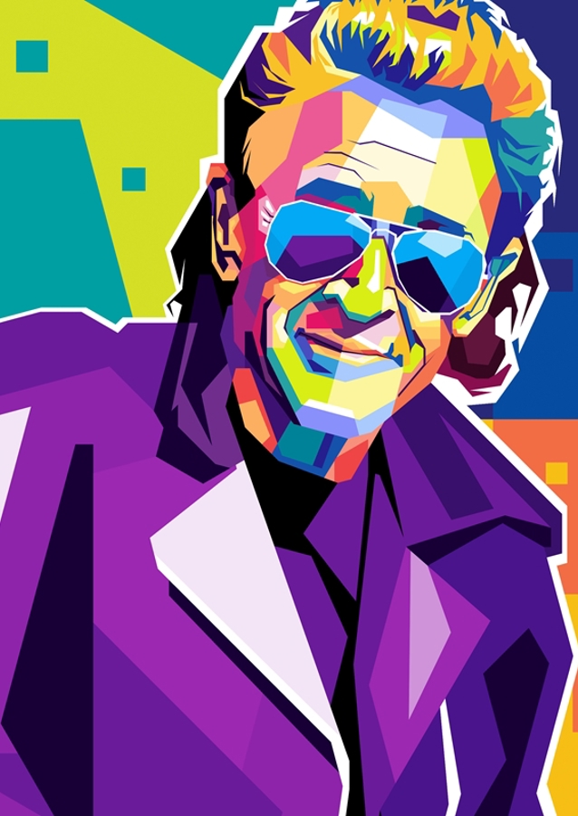 Maffay Péter pop art stílus
