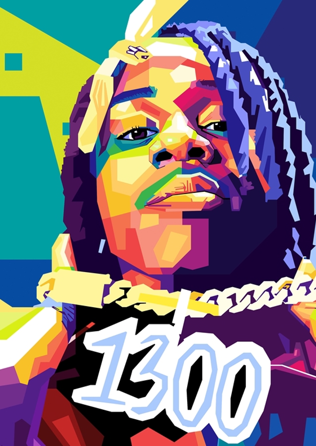 Polo G pop art stílus